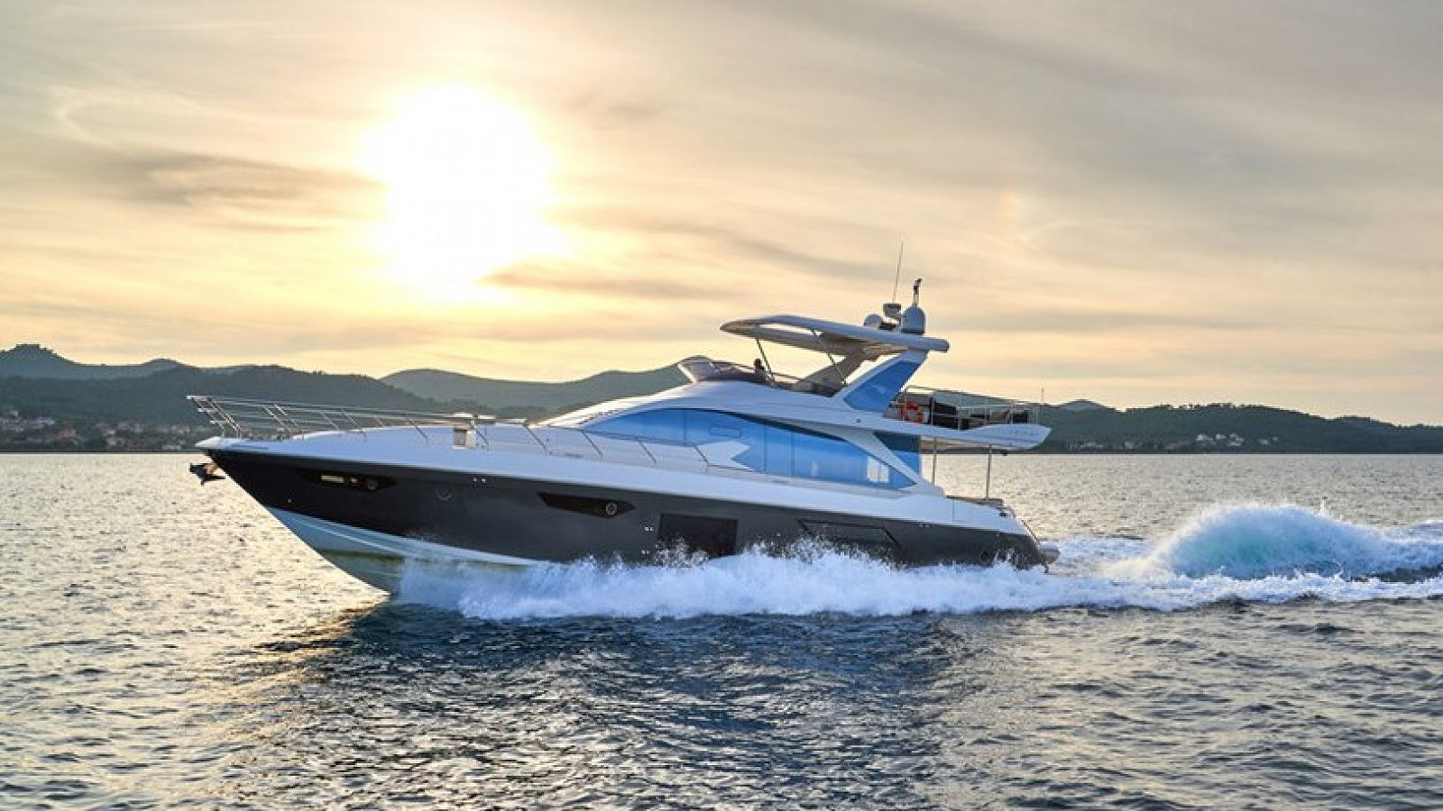 Azimut 72 Relax Of Croatia flagship motor yacht charter in the Croatian Adriatic