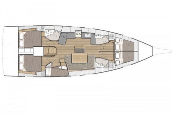 Beneteau Oceanis 46.1 charter yacht for brand comparison
