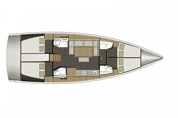 Dufour 460 Grand Large charter yacht Mincipesa available on Yachtaris