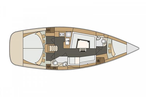 Elan Impression 40 'Lyra' charter yacht Croatia — Elan Impression 40 vs Bavaria Cruiser 41