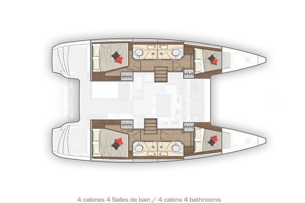 Lagoon 40 catamaran — best 40-foot catamarans for charter in Croatia