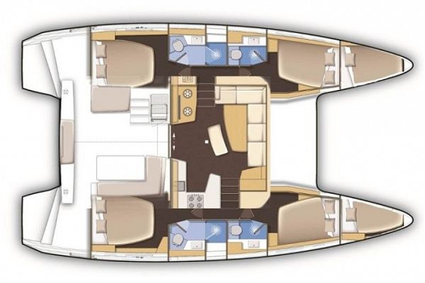 Lagoon 42 'Zeus' - Available for charter on Yachtaris